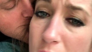 Blowjob cumshot whore gargles pov bukkake fetish cum