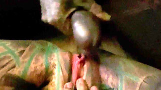 Tattooed Couple Fuck in a Dark Room