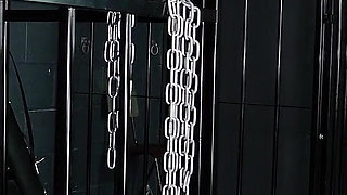 Prison Caning: Lady Sara Borgia Breaks Bratty Slave Mila with Anal Inspection and Caning Punishment
