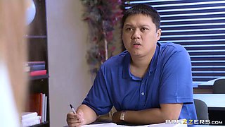 Lena Paul Pounds Teen Student During Exam