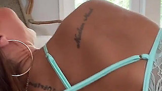 Cheating MILF with Small Tits & Big Ass Sneaks Kitchen Fuck While Her Boyfriend Is Home