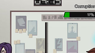 Femboy Ghost Gameplay Part 1 - Discreet Masturbation at Work