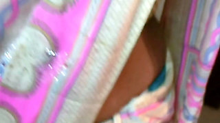 Desi Tamil Naughty Wife Renu Petticoat Blouse Saree Tease for Hubby's Friend! Indianhotwifex