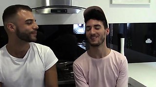 Homo Tastes Hard Aussie Cock