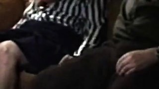 Moden dansk farmor fr en mundfuld sperm