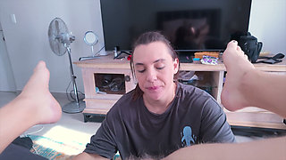 Rimjob Blowjob Cumming From Rimming Then Second Cumshot From Fucking Machine Prostate Blowjob
