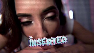 Ava Valentinas Big Tits Delight in Cock Sucking