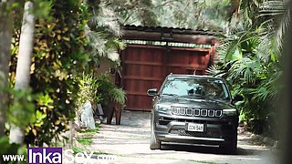 Doggystyle trailer with beauty Vitoria Beatriz from Inka Sex