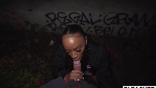 French Ebony Tourist's Interracial Getaway - Malia Lenoir(4K) - Malia lenoir