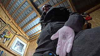 MILF Deepthroat & Masturbation Tease - Cameltoe, Tits & Cum Play