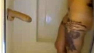 Hot Busty Redhead Fuck Facke Cock In Shower