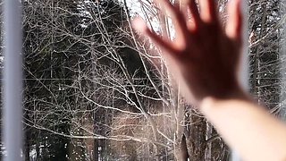 Emo teen on solo webcam masturbation