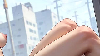 Cucumber Crush: Subway Lesbian Seduction