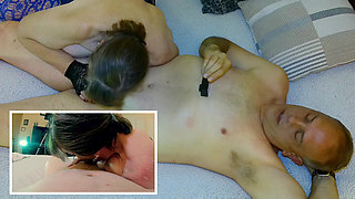 Granny Carmen's Blue Angel Stripper Suck, Lick & Fuck! 72323fap