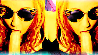 Dreamy Twin Stepsisters Give Twin Stepbrothers Loving Blowjobs