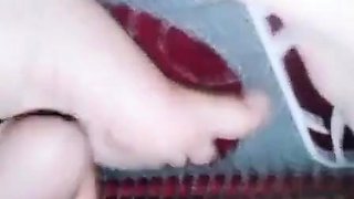 Arab Girl's Hot Milk and Feet Webcam Show