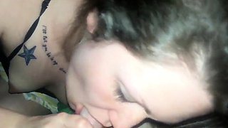 She Deepthroats His Entire Small Penis