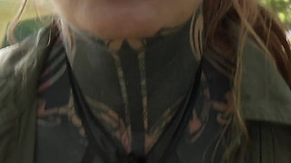 Military Babe Sabien Get Fucked Hard in Her Fat Ass