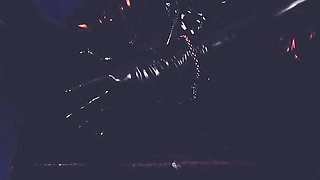 Latex and Bondage Fetish - Curvy MILF Teasing.