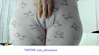 Camel Toe- Masturbation in Pajamas- Turkish Porn- Turkish MILF
