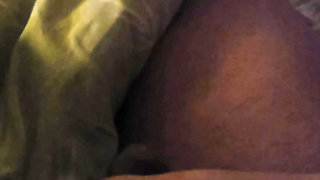 Sexy and hot step mom gives step son a perfect handjob before bed time