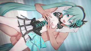 [project Sekai] Miku's Digital Diva Defiled: Bound Vocaloid & POV Gangbang (4k/60fps)