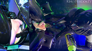 Heavy Rubber Double Fisting Birds Eye 4K Ft Mistress Lunatika
