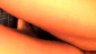 Blonde milf housewife having group sex in a kitchen