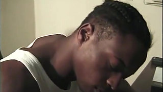 Sexy black hairy pussy licking fucking