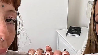 After Brunch Lesbian Cuck Fun with Rimming