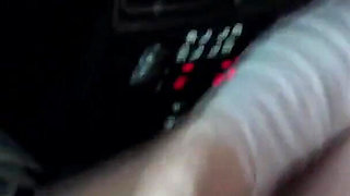 Alina's Handjob Pleasure on the Back Seat in a Car