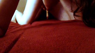 Busty redhead teen blowjob and cock ride