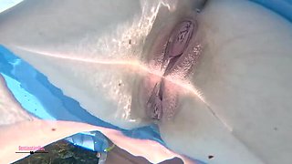 Destination Kat Outdoor Pee Desperation Solo Masturbation 4K