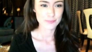 Cute blonde amateur webcam teen masturbating