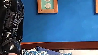 Virgin Fucked on the Bed by Latex Goddess