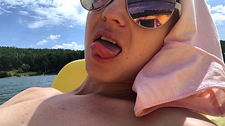 Amateur French Teen Outdoor softcore