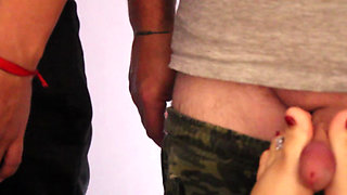 Triple Footjob Worship - 3 Sexy Girls Footjerking 3 Lucky Guys Part 3