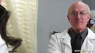 Beautiful doctor's assistant Destiny Dixon fucks her patient