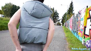 Superb Mina K - pigtails trailer - Public Agent