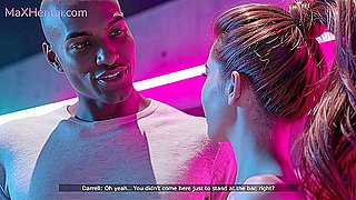 Cheating Wife gets BBC and Cum in Mouth in Front of Cuckold Husband (3D Anime)
