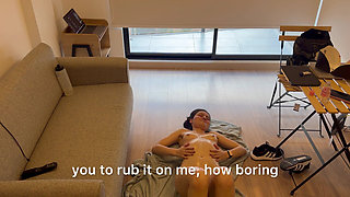 We Fuck with an Oil Bath After a Few Kisses and Hot Cornering