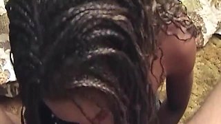 Stunner Gives Muddy Spitting Sucky-sucky