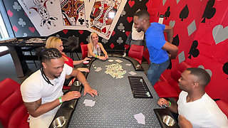 Poker Party Turns Into BBC Orgy