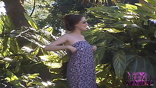 Two Friends Get Naked in a Park