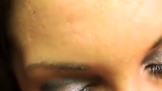 Ryann Petite Inked Pops by for Rimjob Deepthroat and Greedy Swallow!