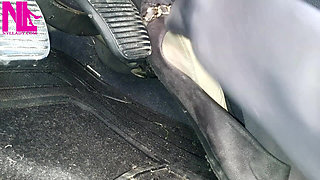 Revving in Grey Flats with Chains in Mp4format