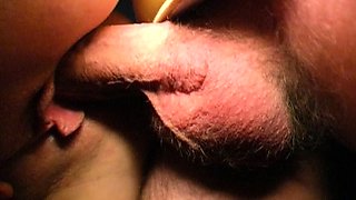 Amateur housewife blowjob and handjob with cumshot