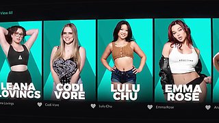 ADULT TIME - Sky Wonderland Fingers Herself Thinking She s Alone Until She Catches Roommate Watching: Porn