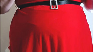 Masturbate to This - Slow Motion of Santas Wifes Big Tits MILF Mature BBW Hairy Pussy Tights Pantyhose Homemade Amateur Asmr