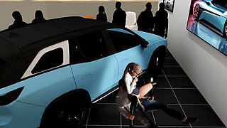 A Couple Is Secretly Fucking at the Car Show